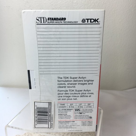 Bundle of 3 TDK  6 Hour T-120 blank VHS NWT - Picture 6 of 8
